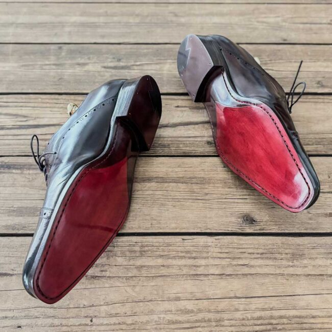 Schoenreparatie Santoni Oxfords - The Royal Treatment